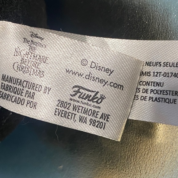 DISNEY THE NIGHTMARE BEFORE CHRiSTMAS FUNKO JACK SKELLINGTON PLUSH RARE FIND 8” - Picture 9 of 9